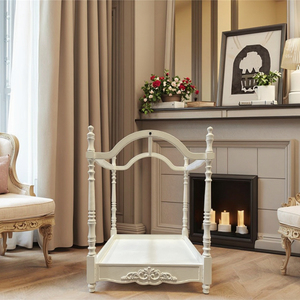 Luxe Massief Houten Huisdierenmeubilair Hondenkennel Kat Bed Huisdrager Voor Gebruik In De Woonkamer - Product Image 6