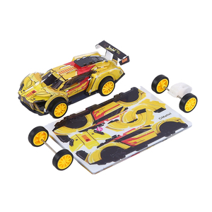 Fabrik OEM diy kunststoff <span class=keywords><strong>cubic</strong></span> spaß 3d puzzle auto spielzeug für kinder - Product Image 3