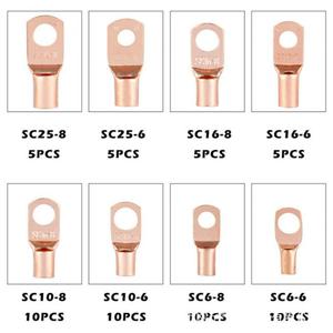 Terminales de Cobre SC de 6-25 mm, Chapados en Oro, Tipo Crimp, Redondos, Estilo Europeo, Conectores Automotrices - Product Image 2