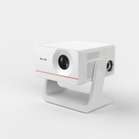 Projecteur intelligent certifié TV - Système WiFi 5G sans fil FHD 1080P LCD prenant en charge la 4K 600 ANSI Lumens Vidéo Auto Focus