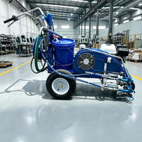 Applicateur de peinture de marquage routier manuel avec réservoir de 6 L pour les petits projets de marquage