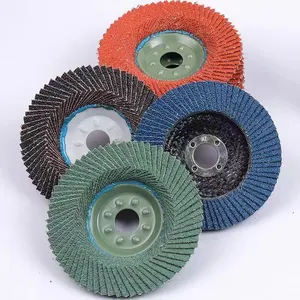 Hot Sale Abrasive Tools Shutter Wheel Flap Disc For Metal Stainless Steel Polishing