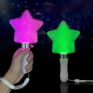 Các loại màu sắc nhấp nháy LED Light Up Wand Magic <span class=keywords><strong>Star</strong></span> Wand tim <span class=keywords><strong>Shape</strong></span> <span class=keywords><strong>Glow</strong></span> <span class=keywords><strong>Sticks</strong></span> Light-Up Wand cho Đảng - Product Image 1