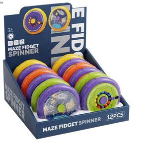 Juguetes giroscopio Fidget Spinner niños rotar laberinto <span class=keywords><strong>estrés</strong></span> <span class=keywords><strong>aliviar</strong></span> juegos rompecabezas dedo giroscopio - Product Image 5
