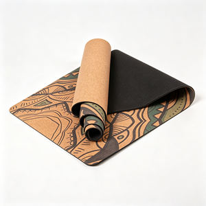 Tapete de Yoga de Corcho con Logotipo Personalizado, Base de Goma Sostenible Antideslizante de 3 mm para Pilates, Venta al por Mayor de Fábrica - Product Image 4