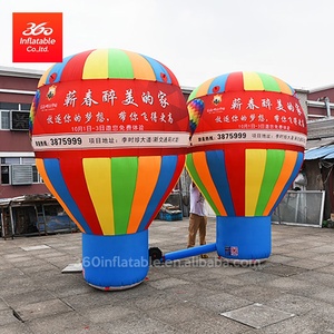 Ballon gonflable géant <span class=keywords><strong>en</strong></span> forme d'air chaud, couleur arc-<span class=keywords><strong>en</strong></span>-ciel pour gonflables personnalisés - Product Image 2