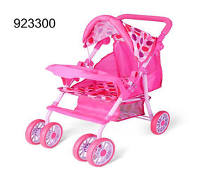 Fai finta di giocare passeggino per bambola pieghevole multifunzionale passeggino giocattoli per bambini che giocano a casa gioco - Product Image 3