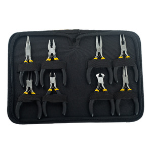 Mini Pliers Set 8 Piece Stainless Steel Jewelry Tools For Diy Craft Repair - Product Image 1
