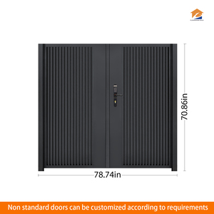 Hiện đại bên ngoài tự động trượt An Ninh cổng với phần cứng bền cho ngôi nhà và biệt thự - Product Image 3