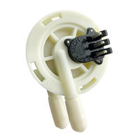 Capteur de débit numérique à effet Hall FM-HL2124 pour usine, compteur de débit d'eau 0,08-2,5 L/min, sortie impulsionnelle 5-24V DC, IP67 pour usage industriel