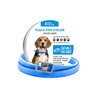 Collier <span class=keywords><strong>répulsif</strong></span> pour insectes pour animaux de compagnie avec <span class=keywords><strong>huile</strong></span> <span class=keywords><strong>essentielle</strong></span> de plantes naturelles pures, colliers apaisants contre les moustiques pour <span class=keywords><strong>chat</strong></span> et chien - Product Image 5