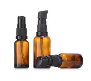 Wholesale 5-100ml Tea-colored Lotion <b>Pump</b> <b>Bottles</b> - Essential Oil Glass Spray <b>Bottles</b> Logo Printing Available - Product Image 6