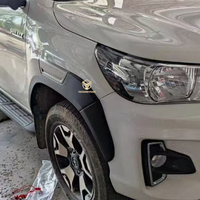 Kit de conversion de carrosserie de pick-up, extension d'aile ABS de 5 pouces pour Hilux Revo Rocco Conquest 2015 2018 2021