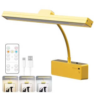 Nouvelle lampe murale <span class=keywords><strong>sans</strong></span> <span class=keywords><strong>fil</strong></span> noire avec chargeur, lumière <span class=keywords><strong>LED</strong></span> réglable pour <span class=keywords><strong>tableau</strong></span>, télécommande, minuterie, intensité variable, 3 couleurs - Product Image 5