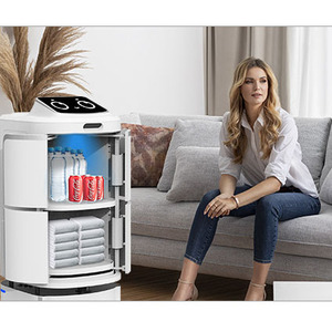 Robot de Entrega para Hoteles, Servicio Inteligente de Alimentos, Robot Autónomo Comercial para Entrega de Comida en Hoteles, Programa de Robots de Entrega - Product Image 2