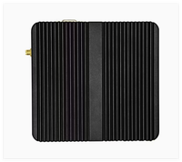 PC Mini Desktop Tanpa Kipas J4125 Nuc Mini PC Win10 Linux dengan Dual RS232 Dual LAN Komputer Industri
