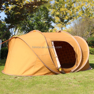 Carpa de Playa Impermeable con Protección UV en Forma de Bote, Carpa de Camping Familiar para 3-4 Personas, Portátil, Automática y de Apertura Rápida - Product Image 3