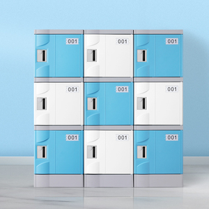 ตู้เก็บของอิเล็กทรอนิกส์แบบประกอบสำเร็จรูป Toppla Modern Compact  วัสดุพลาสติกเป็นมิตรกับสิ่งแวดล้อม พร้อมระบบล็อคอิเล็กทรอนิกส์ สำหรับใช้ในห้องเปลี่ยนเสื้อผ้า - Product Image 3
