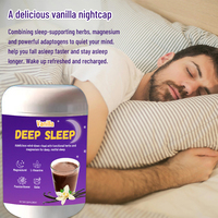 La marque privée favorise un sommeil réparateur profond Qualité Calm Stress Vanille Cacao Poudre de sommeil profond