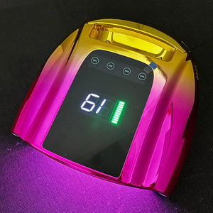 Lampe à ongles UV LED rechargeable 96W, couleur arc-en-ciel, sécheuse électrique pour vernis gel, machine de photothérapie pour salon de manucure - Product Image 5