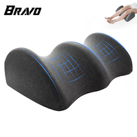 Oreiller ergonomique pour les jambes, coussin de soutien pour les genoux, oreiller pour soulager les douleurs du bas du dos et de la sciatique, oreiller de contour pour les genoux