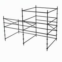 Estructura Personalizada para Puesto de Mercado, Sistema de Andamios Ringlock de Fácil Montaje para Puestos de Comida y Puestos de Mercado Ambulante