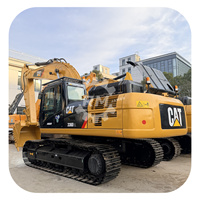 Excavatrice hydraulique sur chenilles d'occasion CAT336D2L, 35,6 tonnes, pour travaux de génie civil, CAT336 CAT336D2 CAT336D CAT 336D2L