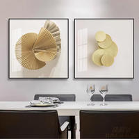Peinture Murale Abstraite de Nature Morte Tendance, Décoration d'Intérieur en Gros, Affiche Moderne de Luxe en Aquarelle HD, Impression sur Papier, Peinture sur Porcelaine Cristalline