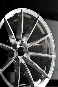 Jantes forgées monobloc 21-23 pouces 5x130 polies sur mesure pour <span class=keywords><strong>Porsche</strong></span> Taycan Panamera, voitures de sport électriques et hybrides de luxe - Product Image 4