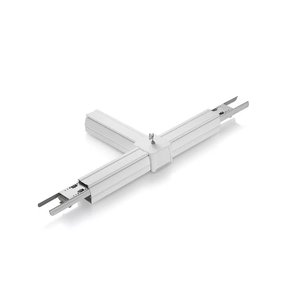 Connecteur linéaire en forme de T moderne pour rail de piste en aluminium pour éclairage suspendu LED linéaire 220V pour bureau et centre commercial - SKU-1384 - Product Image 1