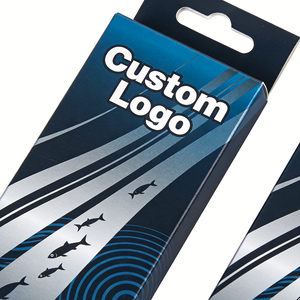 Cajas de cartón y plástico reciclables, personalizadas e impresas al por mayor para empaquetar señuelos de pesca, anzuelos y otros accesorios de pesca. - Product Image 2