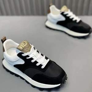 Men's low-top casual shoes trendy and versatile <b>sneakers</b> white <b>sneakers</b> oversized sports shoes - Product Image 3