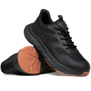 Baskets à la mode marcheur noir jogger décontracté léger woodland marque <span class=keywords><strong>ville</strong></span> sécurité chaussures composites pour hommes travail - Product Image 5