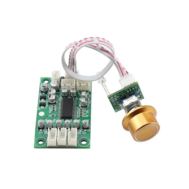 Tone Control Board Preamp DC12V Tone Control Amplifier Volume + Treble + Bass Tone + 3 Way Audio Input Switches Digital Control