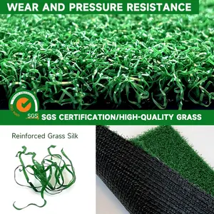 Искусственная трава спортивный пол PP/PE материал гольф теннисный ковер синтетический газон трава