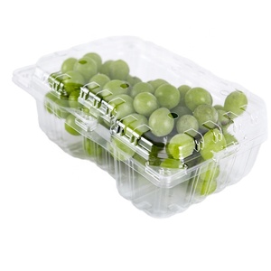 Hộp Đựng Nho Trái Cây Bằng Nhựa Trong Suốt Dùng Một Lần Vỏ Sò Đóng Gói Cho Nho - Product Image 3