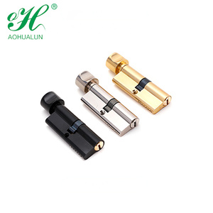 Chất lượng cao màu đen nhôm Lỗ mộng khóa Core với 3 phím ANSI Lớp 1 an ninh bền và đáng tin cậy nhà máy bán hàng trực tiếp - Product Image 4