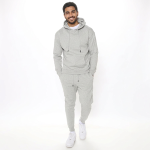 Custom Unisex 2-in-1 Animal Print Blank Hoodies Jogger Pants <b>Set</b> High Quality French Terry 100% Cotton Heavyweight Eco-Friendly - Product Image 1