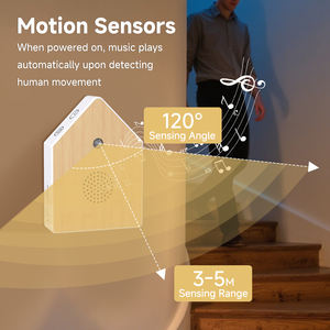 Caja Musical Giratoria con Sonidos de Aves, Funciona con Pilas, Atrae Aves en Interiores, Relajante Ruido Blanco, <span class=keywords><strong>Canciones</strong></span> de Aves para Amantes de las Aves - Product Image 2