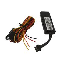 Traceur GPS Mini SOS pour Moto et Vélo avec Alarme d'Arrêt Moteur et Détection ACC, Dispositif de Suivi GSM via PC