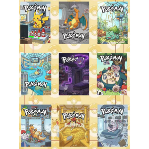 MS KUKU Serie Pokemoned Carte Metalliche 1.0 - Scatole a Sorpresa di Carte Collezionabili con Fan Art Squisita e Classica - Gioco da Tavolo Regalo per Bambini - Product Image 3