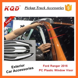 Nouvelles ventes directes en gros de déflecteurs de fenêtre de voiture chromés, pare-soleil adaptés à la Suzuki Ertiga - Product Image 5