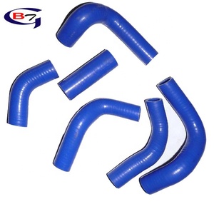 Otomatik kauçuk tedarikçiler mavi silikon radyatör hortumu kiti dirsek hortum otomotiv kauçuk parçası - Product Image 6