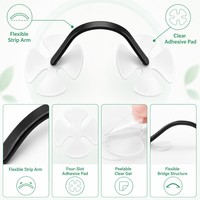 Dilatateur Nasal Magnétique en Silicone Certifié CE Anti-Ronflement Aide au Sommeil Clip Nasal Vente en Gros pour les Deux Sexes