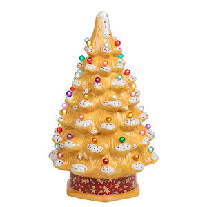 Co-Arts Made in China Art Decor Nordic Ceramic Christmas <b>Tree</b> With Light - Product Image 2