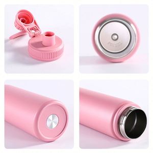 Bouteille d'eau isotherme en acier inoxydable avec logo personnalisé, 18oz, 22oz, 25oz, 32oz, revêtement poudré, cadeaux promotionnels pour événements sportifs - Product Image 3