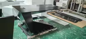 Mini hiện đại Hiện Đại Văn phòng điều hành bàn cho nhà hoặc văn phòng xây dựng sử dụng gỗ Bàn máy tính - Product Image 6