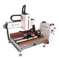 Kits de routeur CNC miniature de bureau DIY 4 axes 6040 Chine à vendre pour le travail du bois, la publicité, le perçage et le fraisage
