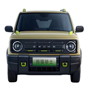 Geely 팬더 MINI 2024 200 KM 순수 전기 중국의 새로운 에너지 자동차 딜러의 포괄적 인 범위와 미니 자동차