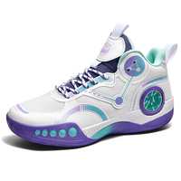 Chaussures de Basketball Unisexe Personnalisables Pas Chères pour Hommes et Femmes, Tige en Maille, Semelle Extérieure en Caoutchouc, Printemps Été, Couleurs Personnalisables, Baskets Athlétiques